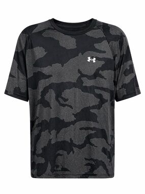 Under Armour Black Camo Performance Tee XXL Loose Fit Athletic